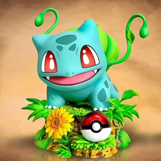 10cm/3.94in Anime Pokemon Figure Bulbasaur Action Figures Pvc