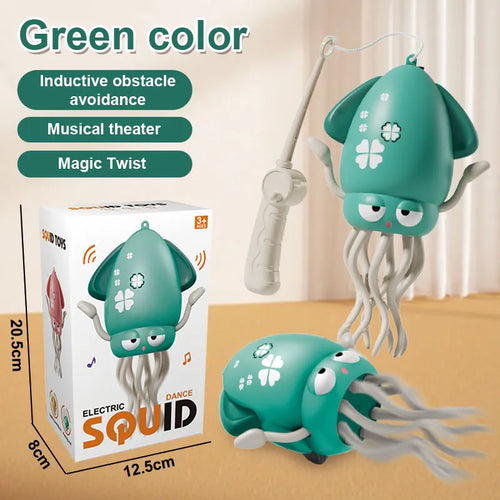 1Pc funny Dancing Octopus toy Crawling Auto-sensing Avoiding Obstacles