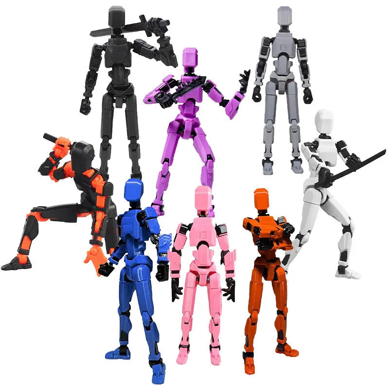 Action Doll Titan Multi Joint Mobile Transformation Robot Handheld T13