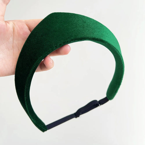 1PC Velvet Smooth Headband for Women,Winter Leisure Vintage Headband