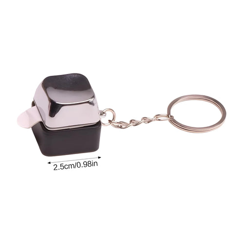 Silicone Cat Paw Keychain Stress Relief Toy with LED Light Flash