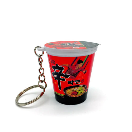 Simulation Instant Noodles Keychain On The Phone Mini Snacks Pendant