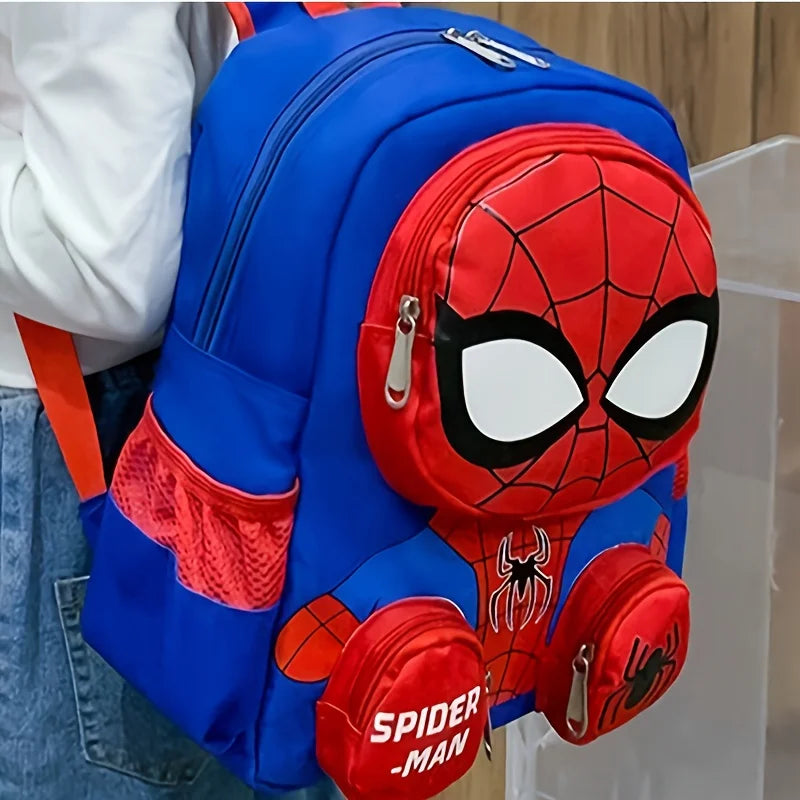 Disney Spiderman Backpack, Large Capacity Foldable Outdoors Daypack,
