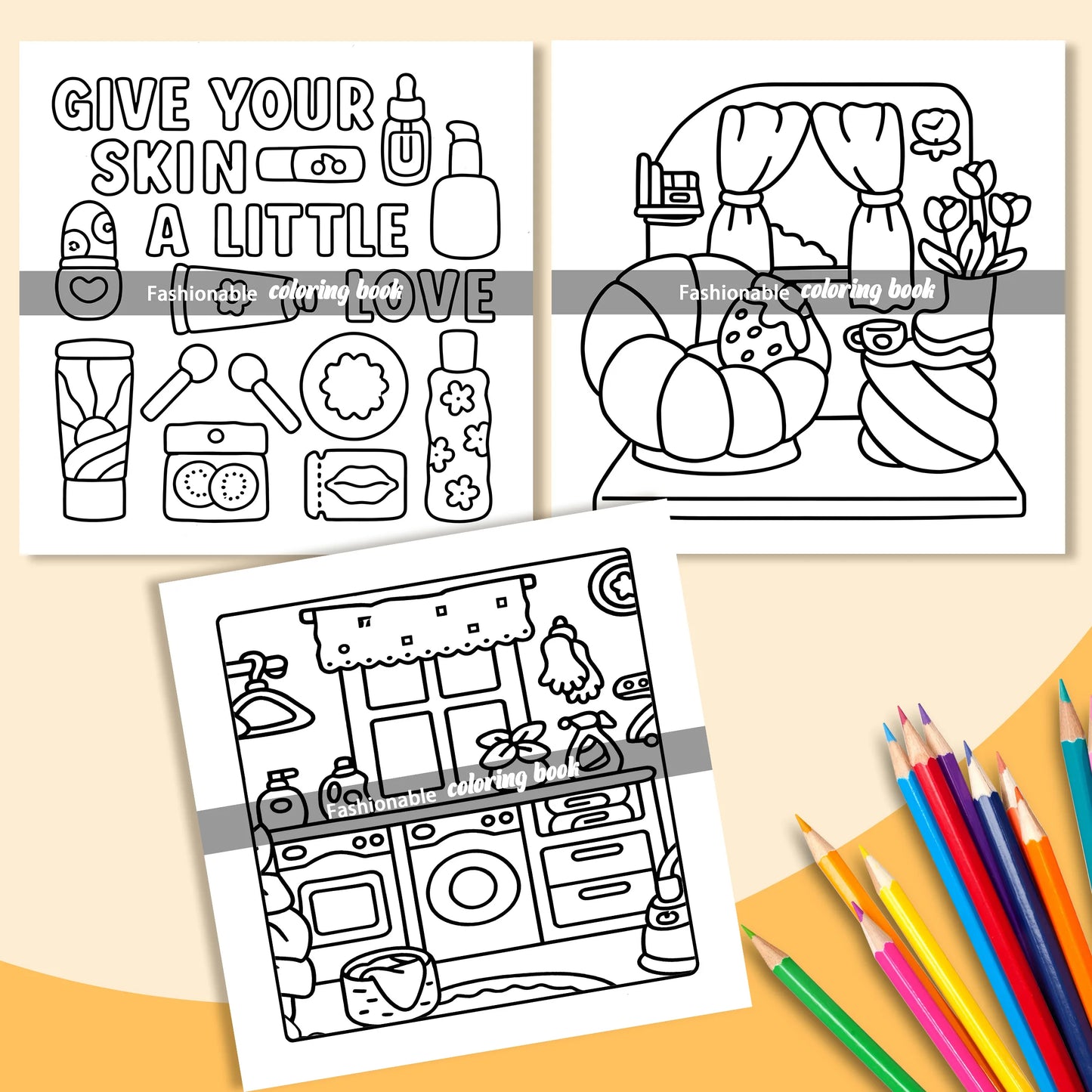 Self Love Coloring Book for Adults - Bold & Easy Stress Relief