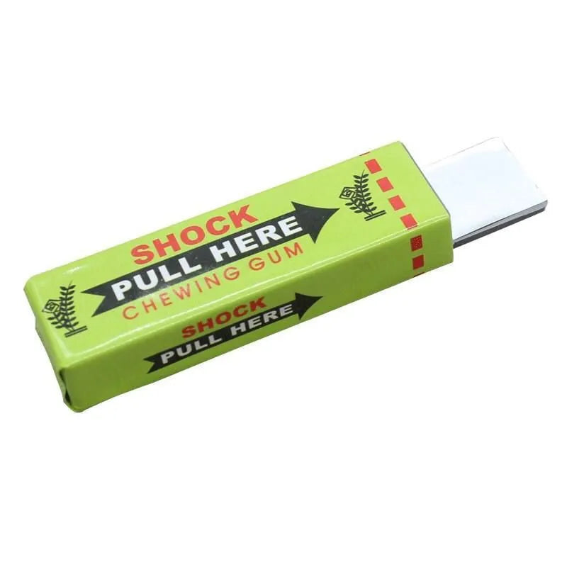 Electric Shock Joke Chewing Gum Pull Head Shocking Toy Gift Gadget