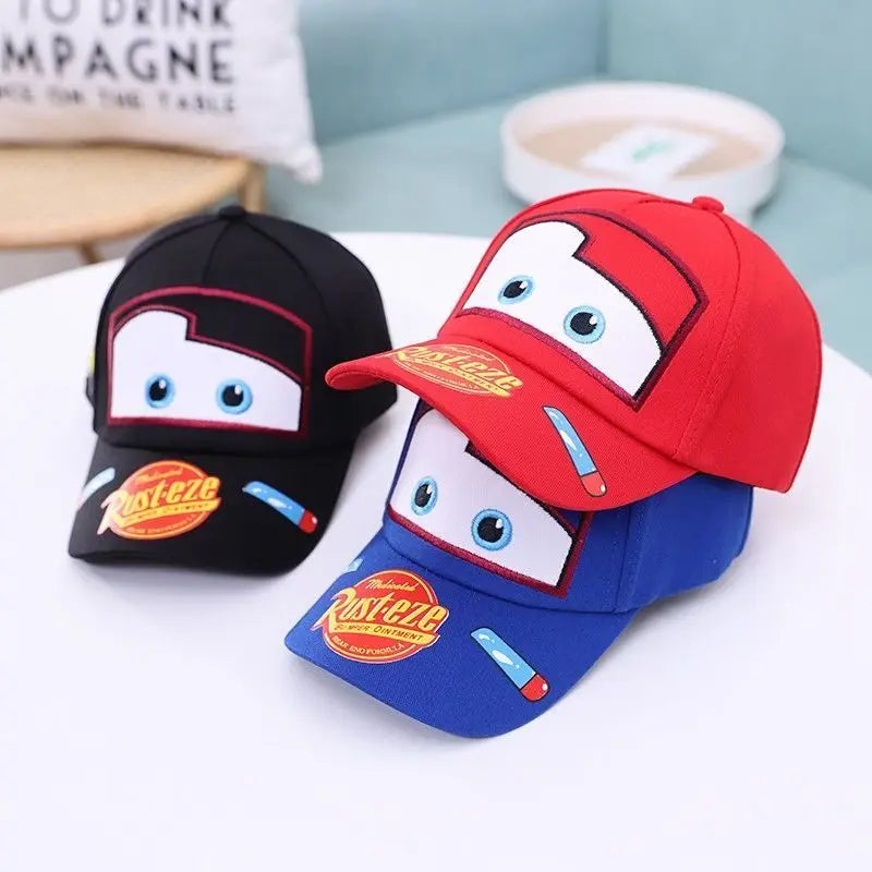 Lightning McQueen spring, autumn and summer children's hat cartoon