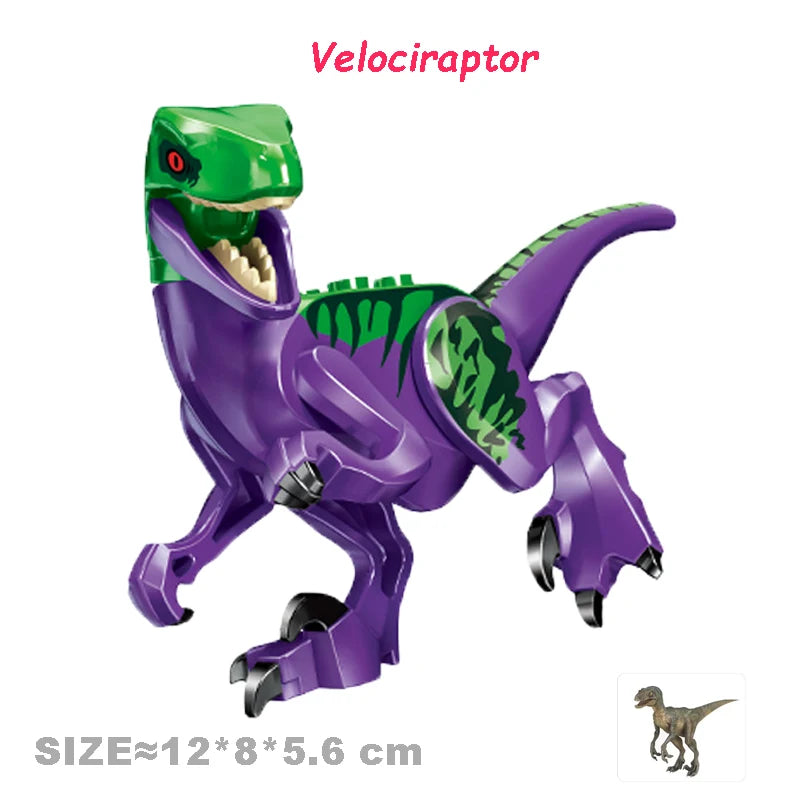 Cool Jurassic Dinosaurs World Velociraptor Triceratops Indominus T-Rex