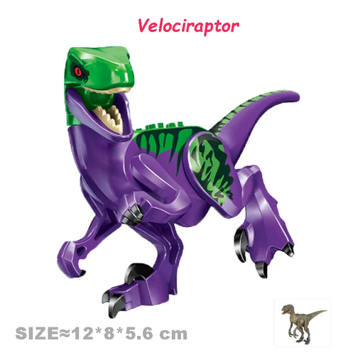 Cool Jurassic Dinosaurs World Velociraptor Triceratops Indominus T-Rex