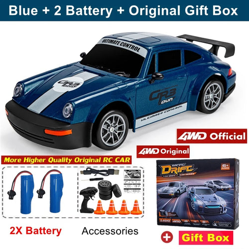 New 4WD Remote Control Drift Car Full Size 1:24 Mini Remote Control