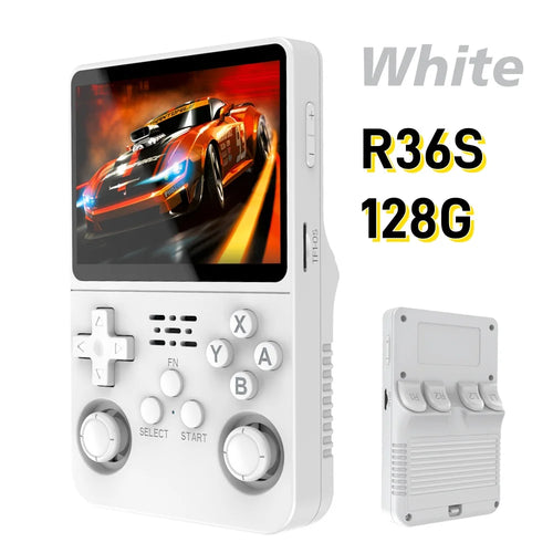 R36S Retro Handheld Video Game Console ARKOS System 3.5 Inch IPS
