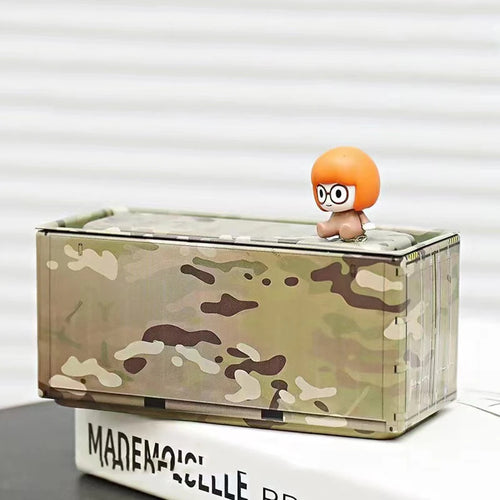 Mini Iron Storage Box Miniature Storage Iron Box Creative Decoration
