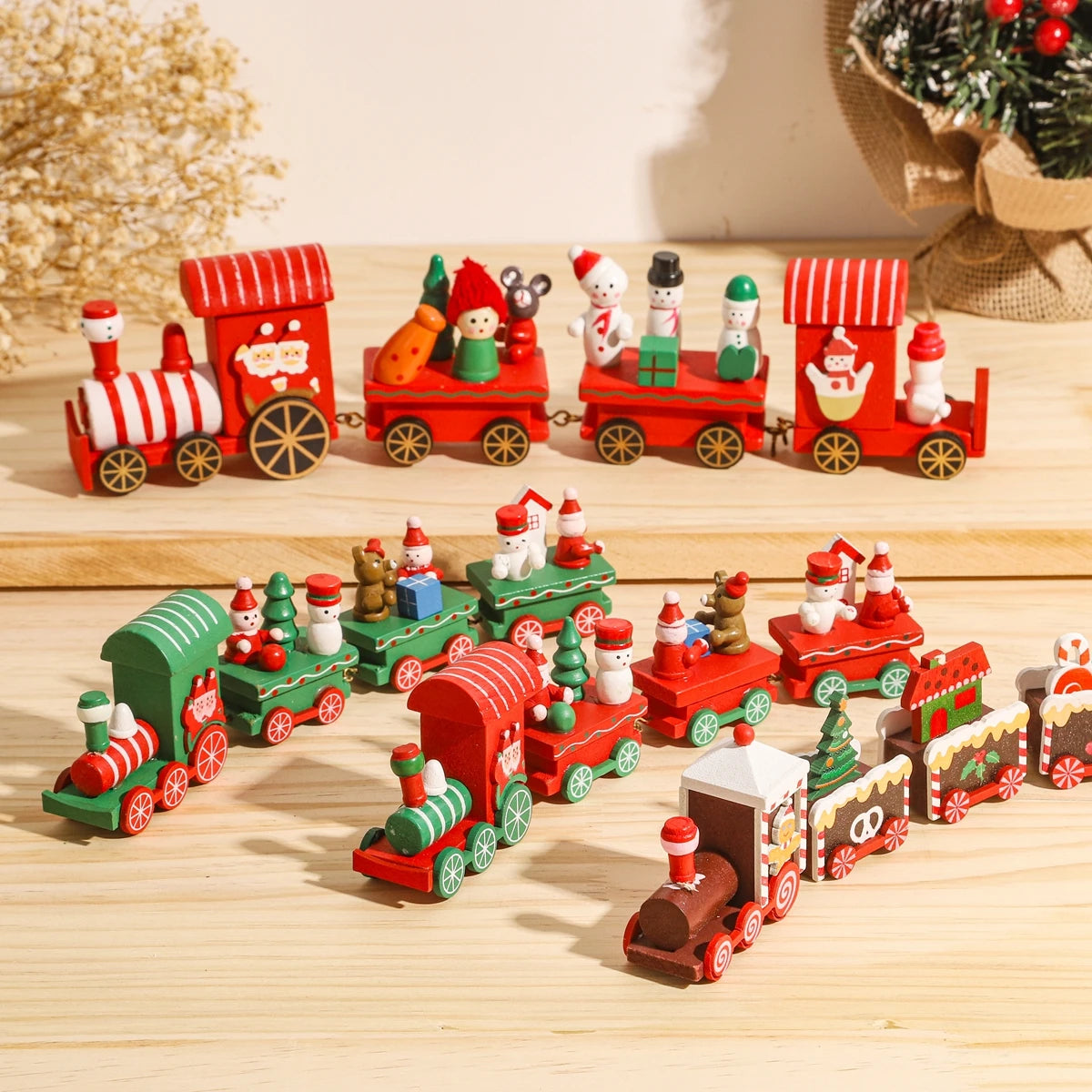 Christmas Train Merry Christmas Decorations For Home 2023 Cristmas