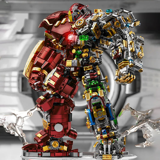 2700+pcs Iron Heroes Blocks Action Figures Mark Building Sets Buster