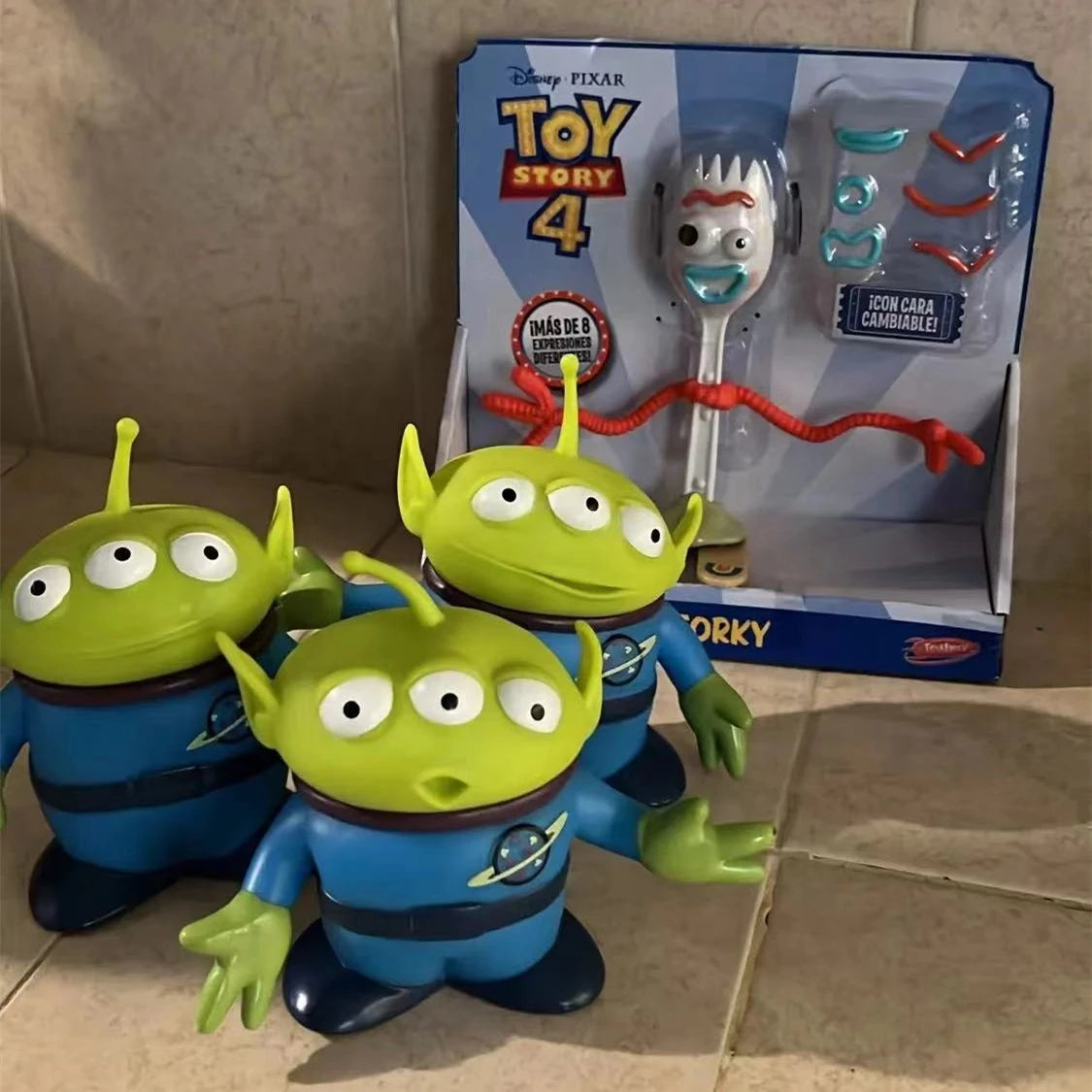 15CM Disney Toy Story Woody Buzzlightyear Green Aliens Doll Figure
