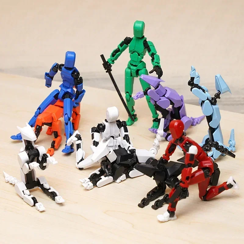 Action Doll Titan Multi Joint Mobile Transformation Robot Handheld T13