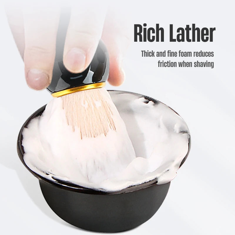 Professional Shaving Brush 1/2/3Pcs Set 3-in-1 Shave Kits, Shaving