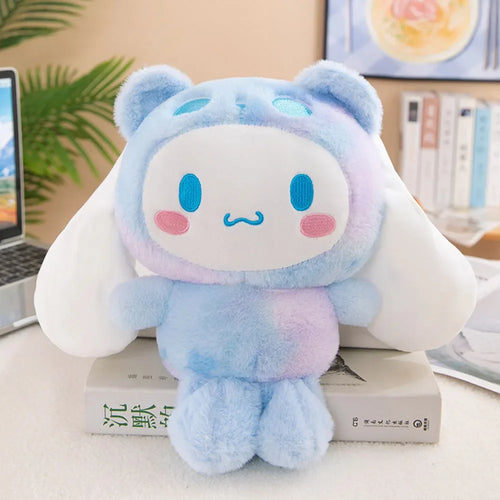 25CM Kawaii Sanrio Plush Hello Kitty Cinnamonroll Kuromi Pochacco