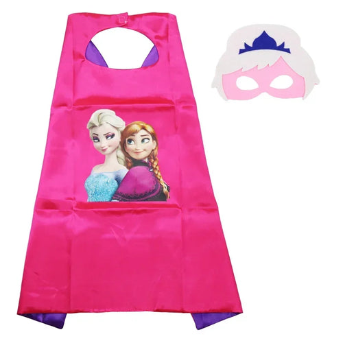 Disney Marvel Masquerade Mask Cape Cloak Anime Spider Man Batman Cloak