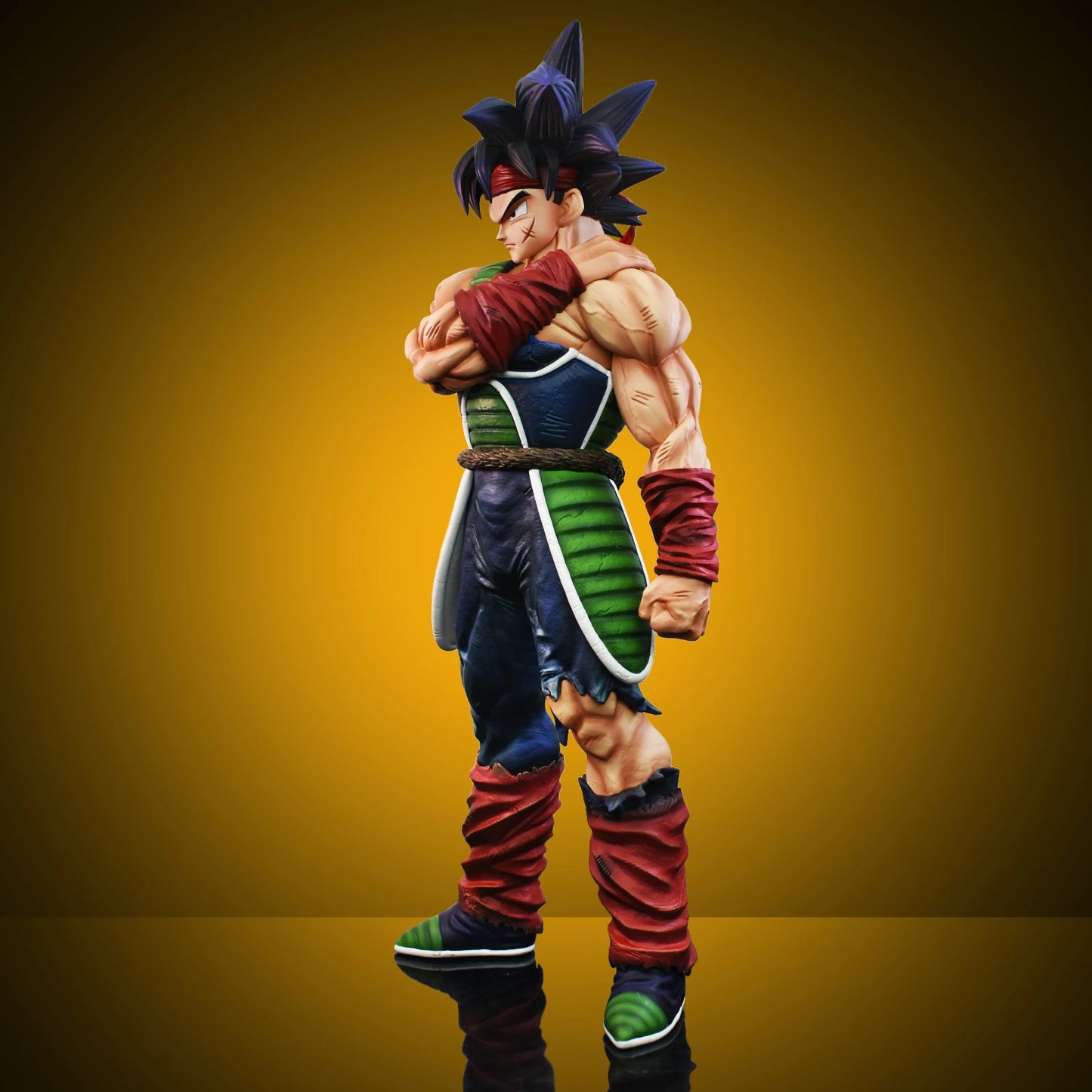 24cm/9.4in Anime Dragon Ball Z Figure Bardock Figure Collectible Model