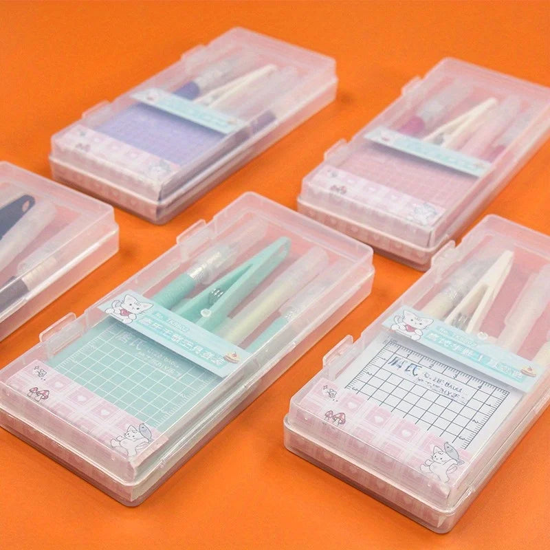 DIY Scrapbooking Tool Kit, DIY Hand Tools Set with Pen, Carving Knife,