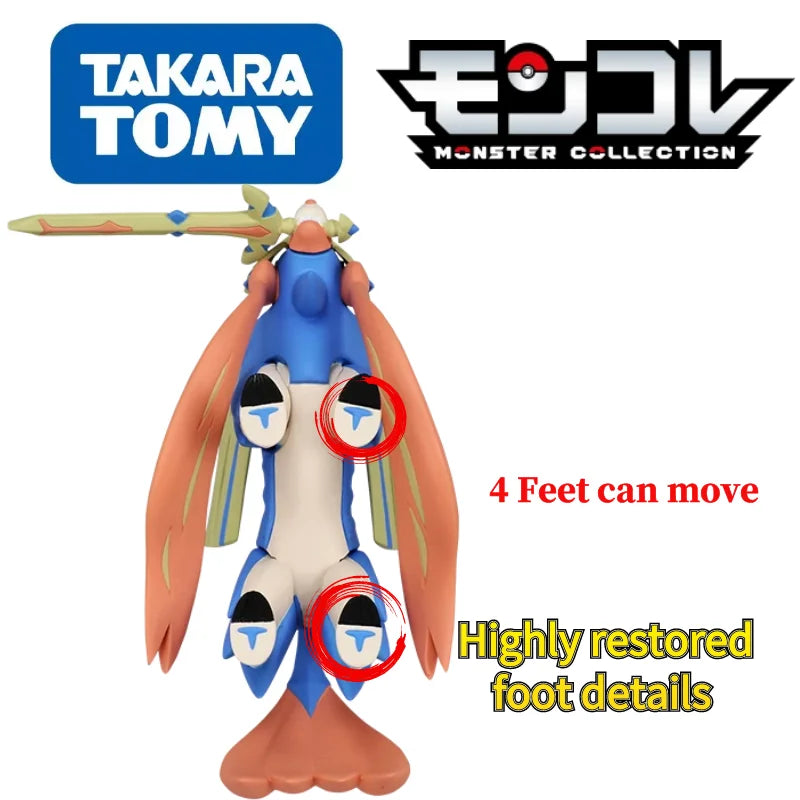 Original TOMY Pokemon Figures Sword Shield Collection  Rillaboom