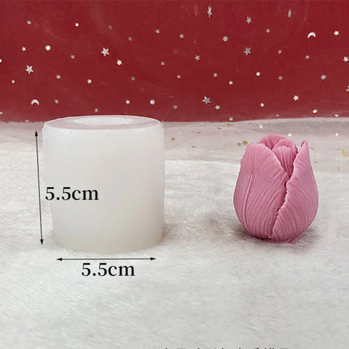 Large Peony Flower Silicone Candle Mold Diy Handmade 3D Rose Candle