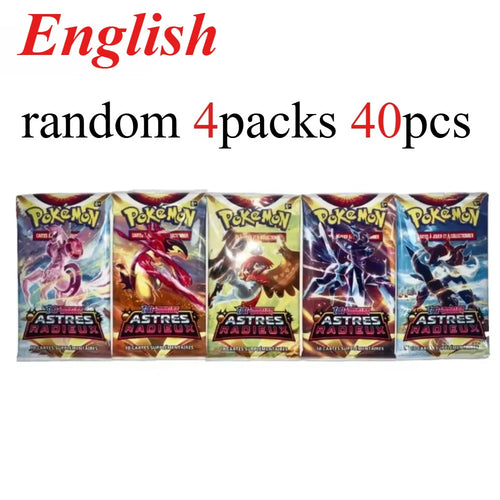 40 Pcs Pokemon Card Prismatic 151 Evolutions English Booster Battle