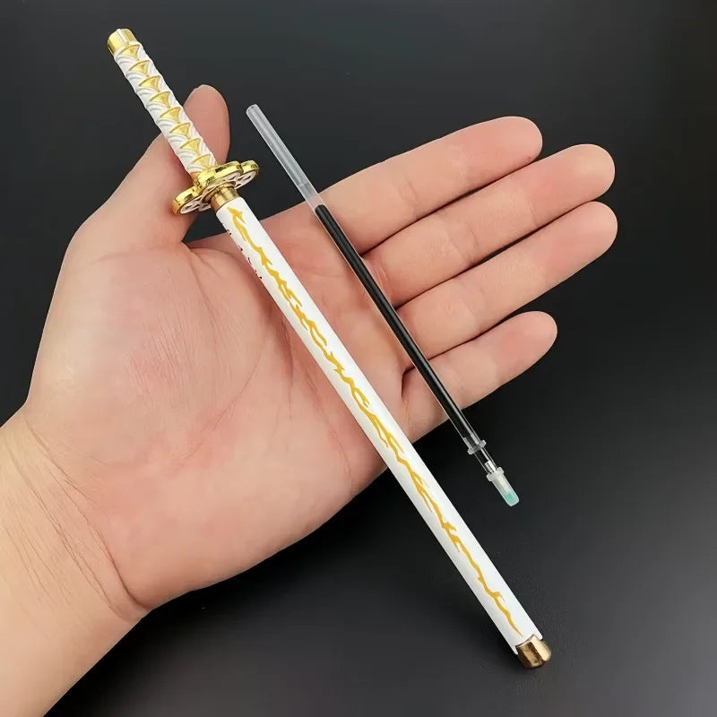 20cm Demon Slayer Signature Pen Mitsuri Shinobu Alloy Real Size