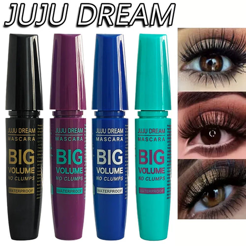 4D Black Mascara - Long-Lasting, Volumizing & Curling for All Skin
