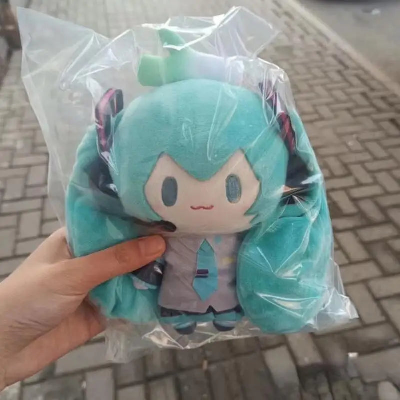 15cm Hatsune Miku Kawaii Q Version Figure Plush Doll Anime Peripheral