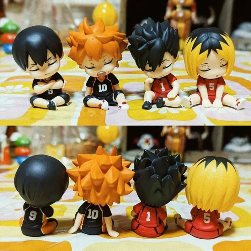 Haikyu Shoulder Lean Fig Blind Box Toy Kageyama Tobio Kozume Kenma