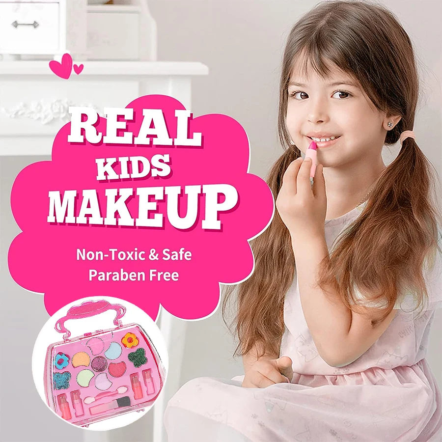 Princess Make Up Box Play House Toy Girls, Eye Shadow Makeup Cosmetics