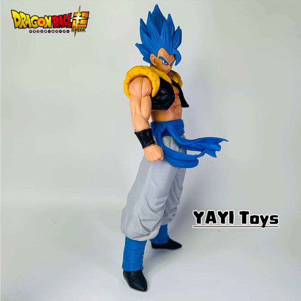 31CM Anime Dragon Ball Z Super Saiyan Blue Gogeta PVC Action Figure