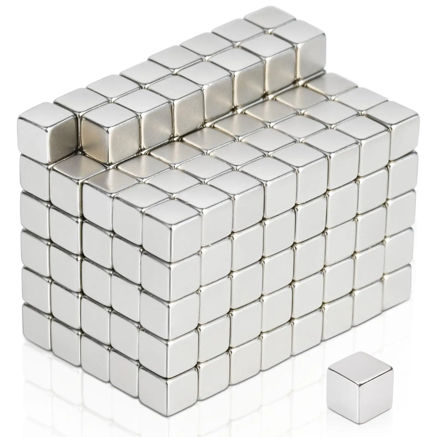 7 x 7 x 7mm Rare Earth Magnets, Small Magnets for Fridge, Whiteboard,