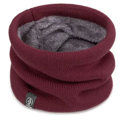 Winter Neck Warmer Scarf Fleece Lined Windproof Gaiter Soft Thermal