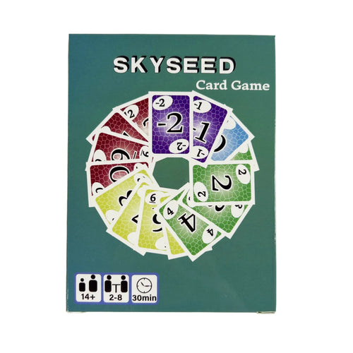 Skyseed Card Game 150 Playing Cards Board Game Deck Fun Exploration