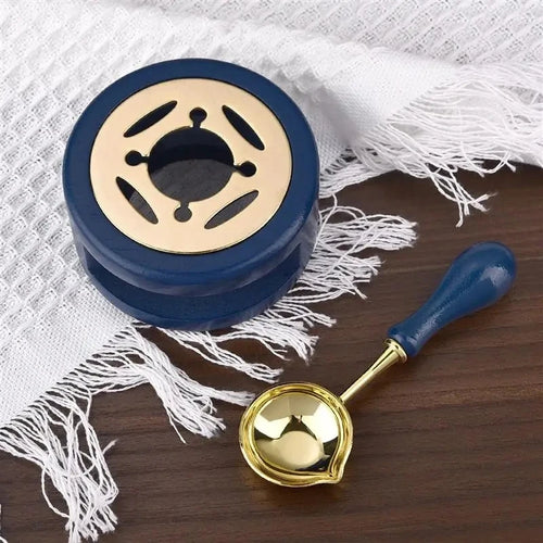 2/3pcs Wax Seal Set Wood Wax Melting Lacquer Furnace With