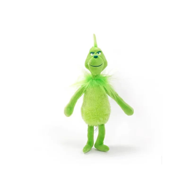 Bandai Grinch Plush Doll Toy Gift Cartoon Style Children Toys Rag Doll