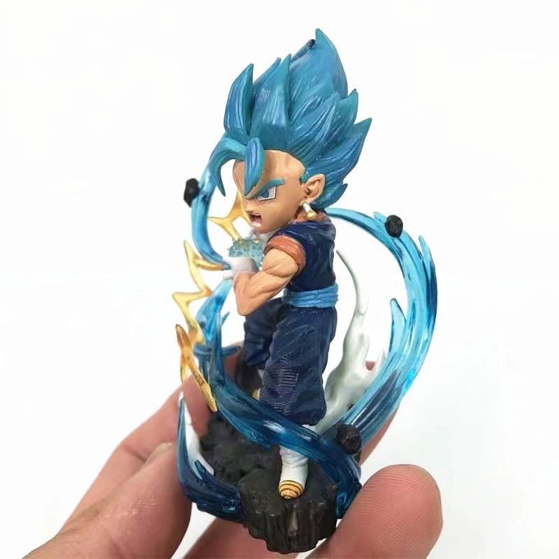 10CM Q Version Dragon Ball Z Anime Figurine WCF Vegeta Action Figures
