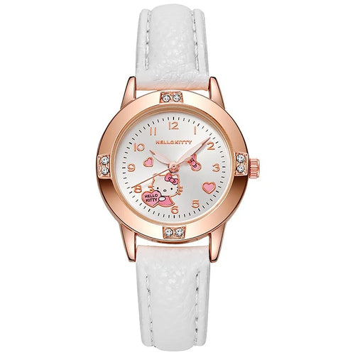Sanrio Hello Kitty Watch Kawaii Kuromi Cinnamoroll Quartz Casual