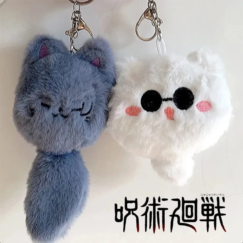 Anime Jujutsu Keychain Geto Suguru Satoru Gojo Cosplay Plush Doll