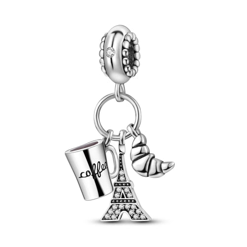 925 Sterling Silver Charms Beads Pendant Tree of Life Dog Elephant