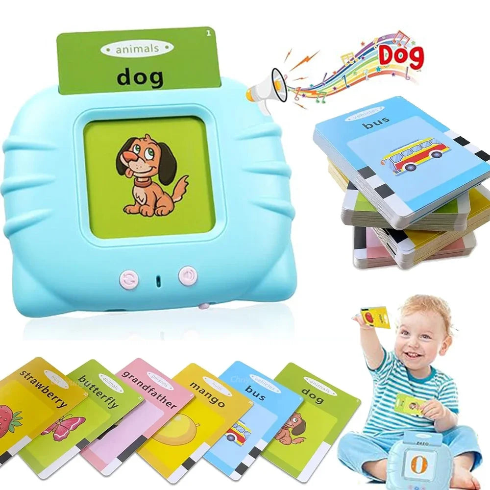Early Education Flash Card Learning Toys Talking Flashcards for Kids