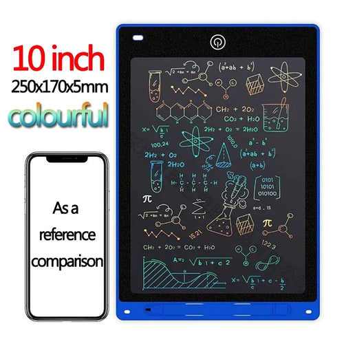 10/12/inch LCD Writing Tablet Drawing Board Kids Graffiti Sketchpad