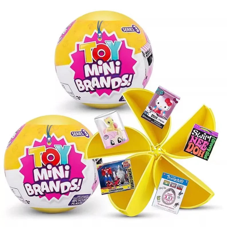 5 Surprise Ball Mini Brands Supermarket Shopping Scene Miniature