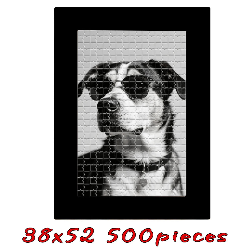 【Custom】Framed Wooden Puzzles, Custom Graduation Photo Puzzles as