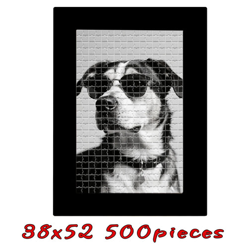 【Custom】Framed Wooden Puzzles, Custom Graduation Photo Puzzles as