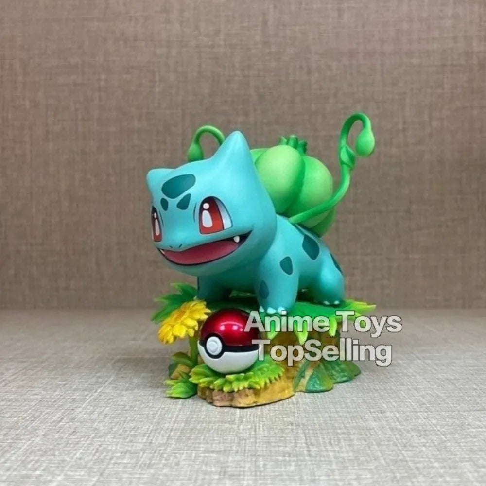 10cm/3.94in Anime Pokemon Figure Bulbasaur Action Figures Pvc