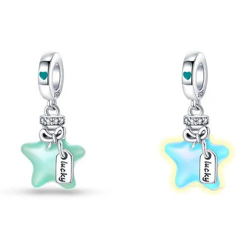 2024 New 925 Sterling Silver Luminous Charm Beads for 3mm Original