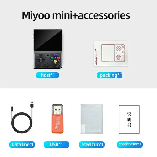 MIYOO Mini Plus Portable Retro Handheld Game Console 3.5-inch IPS HD